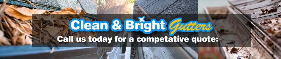 Bath Gutter cleaners - clean and bright gutters